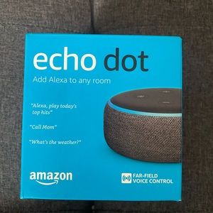 Echo dot mini speaker by Amazon